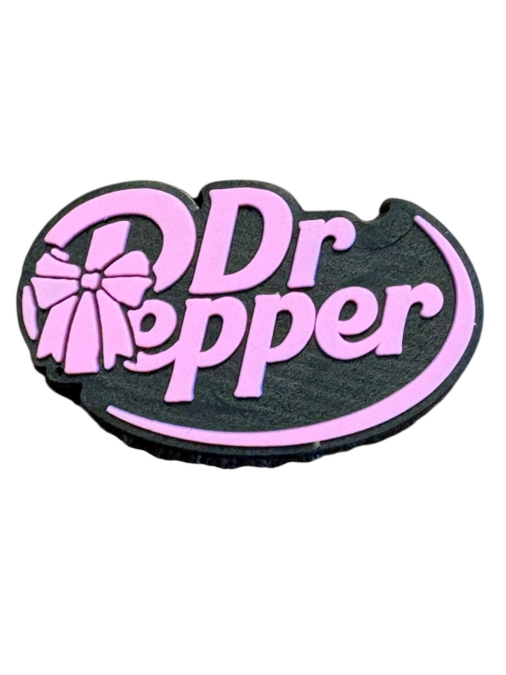 Girly Dr Pepper Croc Charm